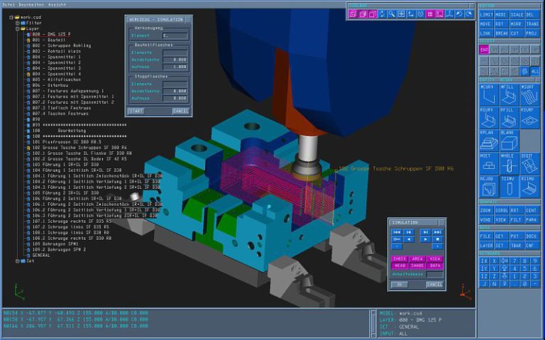 tecnologia CADCAM nella meccanica di precisione